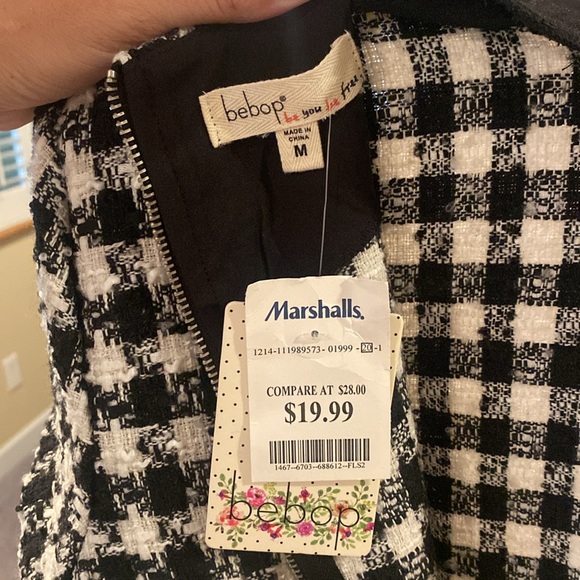 Houndstooth dress - Picture 3 of 3